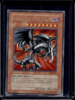 2002 Yu-Gi-Oh Promotional Red-Eyes Black Metal Dragon #FMR-001 - Image 1