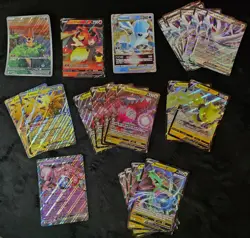 22 Oversized Pokemon Tcg Card Lot BIG CARD BUNDLE CLEAN CARDS - Image 1