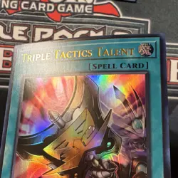YuGiOh! BLMM-EN170 Triple Tactics Talent 1st Edition Ultra Rare NM - Image 3