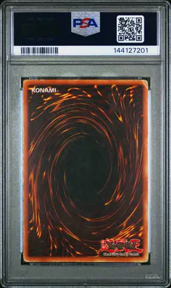 Gaia The Dragon Champion LOB-125 Double Error Ultra Reverse Holo Yugioh PSA 3 - Image 2