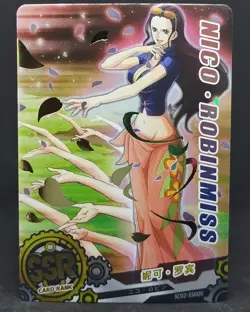 Nico Robinmiss SSR SC02-SSR05 Card of God Series 2 One Piece Holo Foil - Image 1