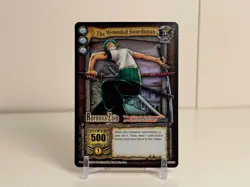 Zoro The Wounded Swordsman One Piece Card GOLD RARE Ch002 - Image 3