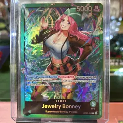 Jewelry Bonney OP07-019 Alt Art Leader Foil - One Piece TCG Starter Deck 24 NM - Image 1