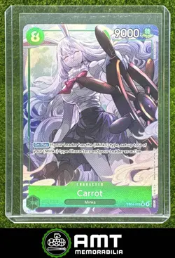 Carrot Alternate Art Super Rare One Piece Extra Booster Memorial Azure Sea Seven - Image 1
