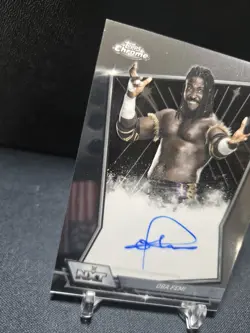 2026 Topps Chrome WWE Oba Femi Auto #NXT-OBA - Image 2