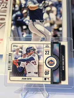 Juan Soto Big Ticket Player 2026 Topps Series 1 #BTP-11 New York Mets MLB🔥 - Image 3