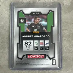 Panini Prizm World Cup 2026 Gold Cracked Ice Andres Guardado - Image 2