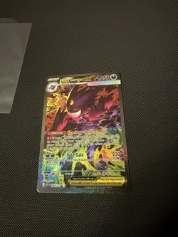 Pokemon Card Mega Gengar EX 284/217 Ascended Heroes Special Illustration Rare LP - Image 1
