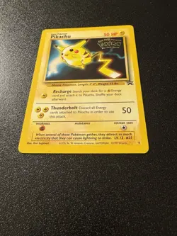 Pokemon Pikachu Kids WB Movie Promo 04/53 50 HP Wizards Promo Card 1999 - Image 3