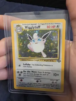 Pokemon Jungle Wigglytuff Holo Rare Card 16/64 1999 WOTC NM - Image 1