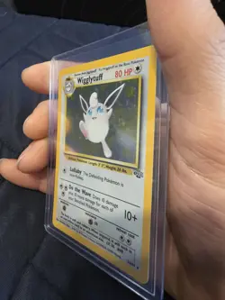 Pokemon Jungle Wigglytuff Holo Rare Card 16/64 1999 WOTC NM - Image 2