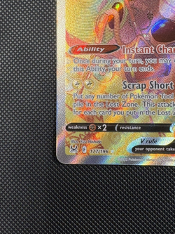 Rotom V 177/196 Lost Origin Pokemon Card - Image 5