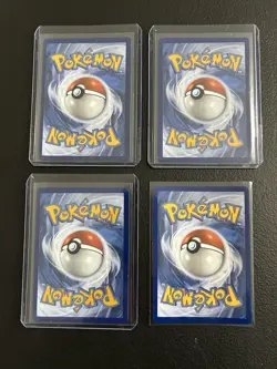 Pokemon Mega Evolution Four Card Lot, Acerola’s Mischief, Vulpix, Mega Absol Ex - Image 2