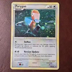 Pokemon TCG Porygon HGSS22 Hgss Promo Holo 50 HP Basic Card 2010 MP - Image 1