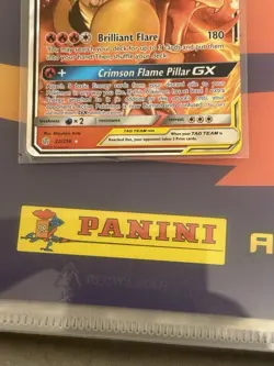 Charizard & Braixen GX 22/236 Cosmic Eclipse Tag Team Ultra Rare Pokemon Card - Image 5