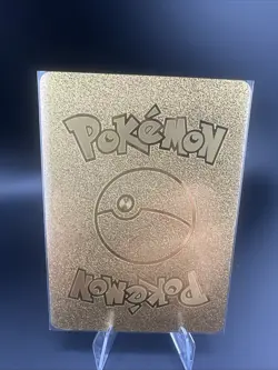 Pokemon Charizard Gold Foil Fan Art Collector Card - VMAX - 143/293 - 350 HP - Image 2