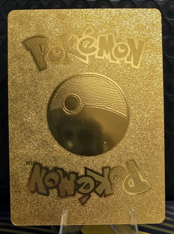 Pokemon TCG Charizard VMAX 780hp Gold Foil Fan Art Collector Card - Image 2