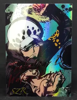 Endless Treasure 1 OP-SZR-006 Trafalgar D. Water Law 25th Anniversary Thick Card - Image 2