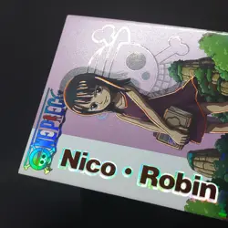 One Piece Nico Robin Kid Child CR005 Rare Holo Foil Card Laugh Tale Premium - Image 4