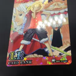 One Piece LR Card Rank Monkey D Luffy OP02-SCLR03 Wano Country Holo Foil - Image 2
