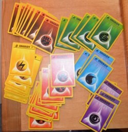 Pokemon TCG - SHADOWLESS ENERGY LOT of ~ 56Cards (Vintage 1999 WOTC) - Image 2