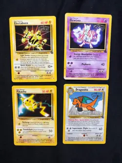 Pokemon First Movie WB Black Star Promo Set - 4 Cards - Image 1