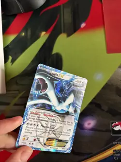 Lugia EX BW83 Black Star Promo Holo Pokemon Card (small crease) Mp-Hp - Image 3