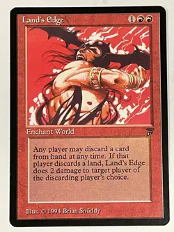 MTG - Land's Edge - Legends - NM English Magic 1994 - Image 1