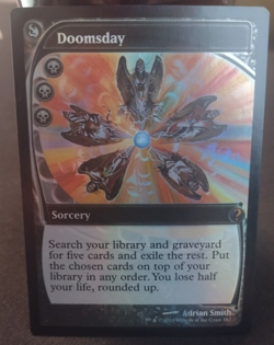 MTG - FOIL - Doomsday - Future Sight Frame #182 - Mystery Booster 2 - Near Mint - Image 1