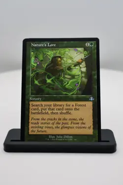 1x Nature's Lore (Retro Frame) NM Dominaria Remastered (DMR) MTG - Image 1
