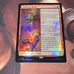 Cool But Rude X1 Mtg Teenage Mutant Ninja Turtles Nm Foil - Image 1