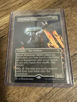 Stoneforge Mystic BORDERLESS Double Masters 2XM Pack Fresh NM Never Played - Image 1