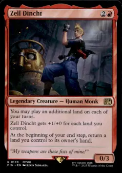 2025 Magic MTG Final Fantasy Zell Dincht #0170 - Image 1