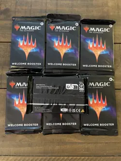 Magic The Gathering Welcome Boosters Lot Of 7 - Image 1