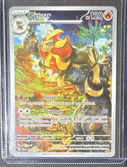 Pokemon Sv02: Paldea Evolved Illustration Rare Pyroar 200/193 - Image 1