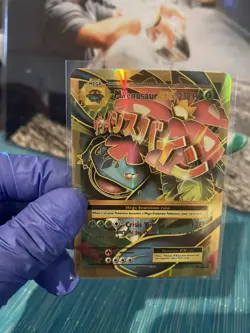 Pokemon M Venusaur EX Mega Ultra Rare Full Art 100/108 XY 230 HP Holo Card - Image 1