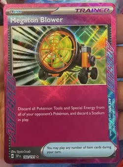 Megaton Blower 182/191 - Surging Sparks - Pokemon Card - Near Mint - Image 1