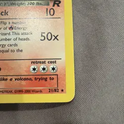 Dark Charizard 21/82 Team Rocket / Non Holo / MT- / 1ST Edition / Pokemon Card - Image 4