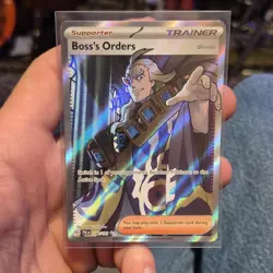 Pokemon Boss's Orders Ultra Rare Full Art Holo SV02 248/193 Ghetsis - Image 1