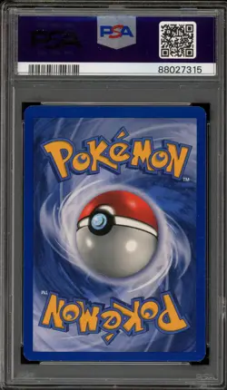 Pokemon Zapdos Fossil Unlimited Holo Rare #15 PSA 8 - Image 2