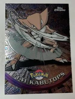2000 Topps Chrome Pokemon Series 2 #141 Kabutops FREE COMBINED SHIPPING - Image 1