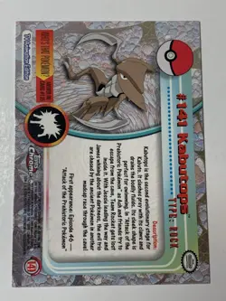 2000 Topps Chrome Pokemon Series 2 #141 Kabutops FREE COMBINED SHIPPING - Image 2