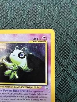 Celebi Neo Revelation Holo Unlimited Rare Pokemon TCG Card 3/64 DMG - Image 4