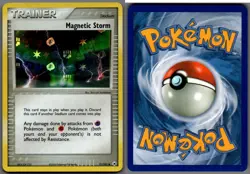 2004 Pokemon, EX Hidden Legends #91/101 Magnetic Storm Reverse Holo Uncommon (b) - Image 1