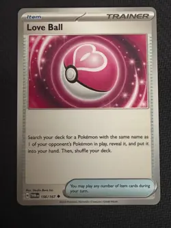 Love ball~ Pink & Cute Trainer Aesthetic Gallery~ Pokemon Card - Image 1