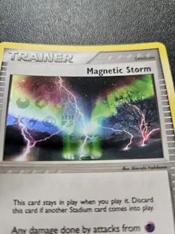 Pokemon EX Hidden Legends Magnetic Storm Reverse Holo 91/101 NEAR MINT - Image 2