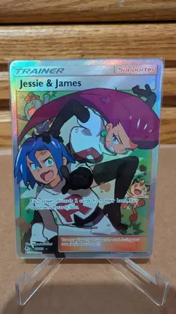 Pokemon TCG: Jesse & James (68/68) Full Art Trainer - Hidden Fates - Image 1