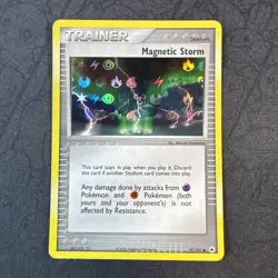 Magnetic Storm 91/101 Hidden Legends Reverse Holo Pokemon - Image 1