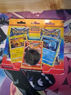 Pokemon TCG: Enhanced 2-Pack Blister Pack Articuno, Zapdos, & Moltres!! - Image 1