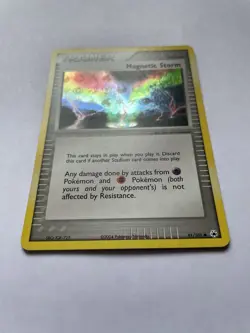 Magnetic Storm 91/101 LP-NM Reverse Holo Uncommon EX Hidden Legends Pokemon TCG - Image 2